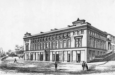El edificio griego, 336-56 Sauchiehall Street, Glasgow